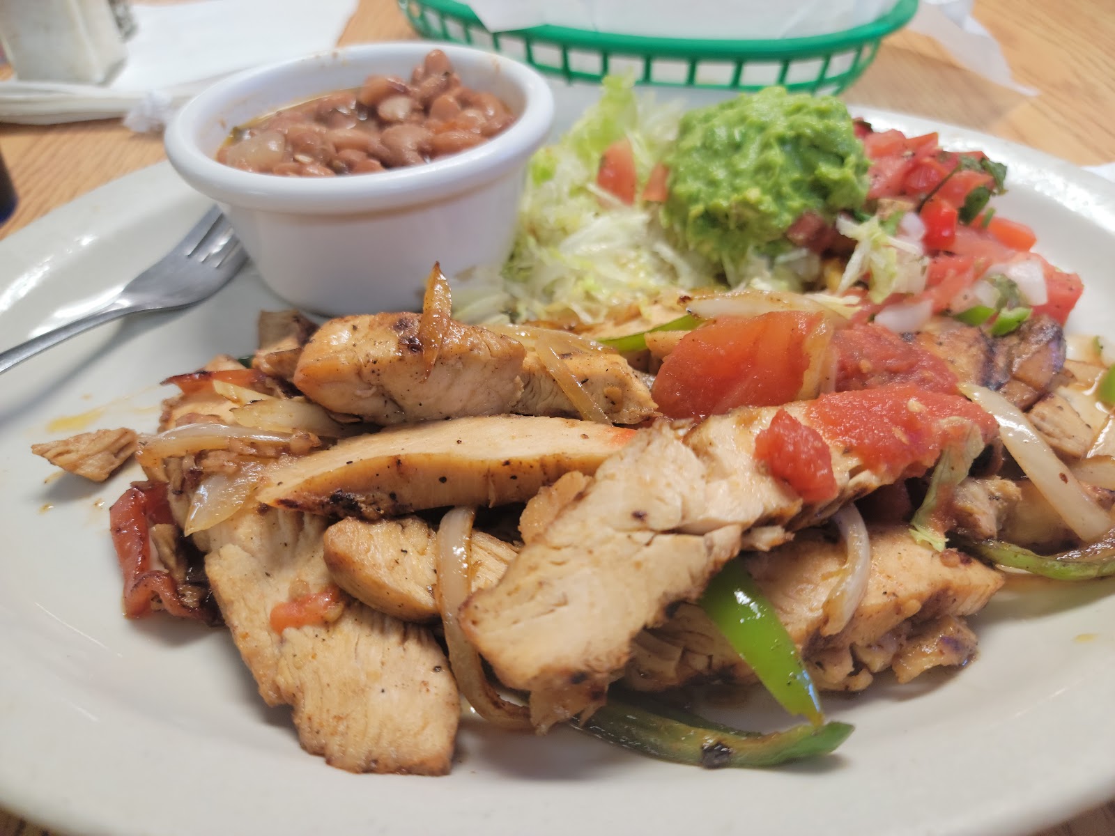 Fresh Mexican dish at Reyna's Mexican Restaurant